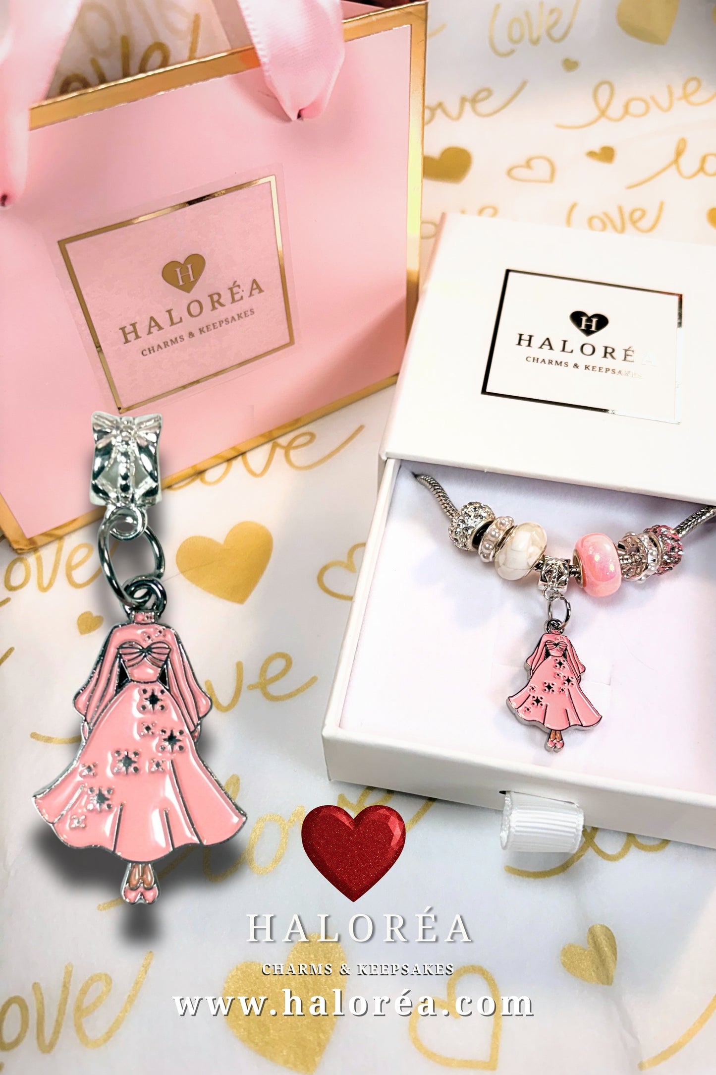 The Best Things Happen While Your Dancing Charm Bracelet