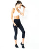 Love Your Body High-Waisted Capri Leggings With Hip Pockets