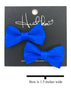 Amazing Blue Bow Tie Earrings