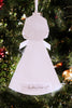 Personalized Wedding Bells Collection Wedding Dress Christmas Ornament by Heather French Henry Collection