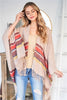 Amazing Blanket Stripe Poncho