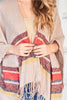 Amazing Blanket Stripe Poncho