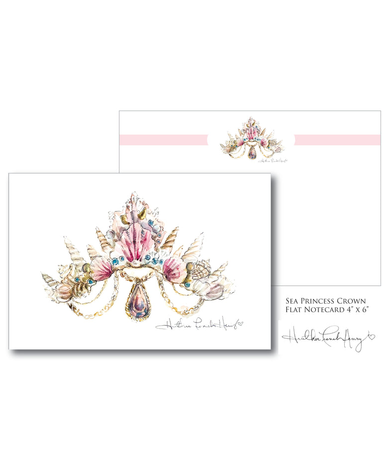 Sea Princess Notecard 20 Piece Set