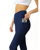 Love Your Body High Waisted Yoga Leggings - Navy Blue in Sizes SM - XL!